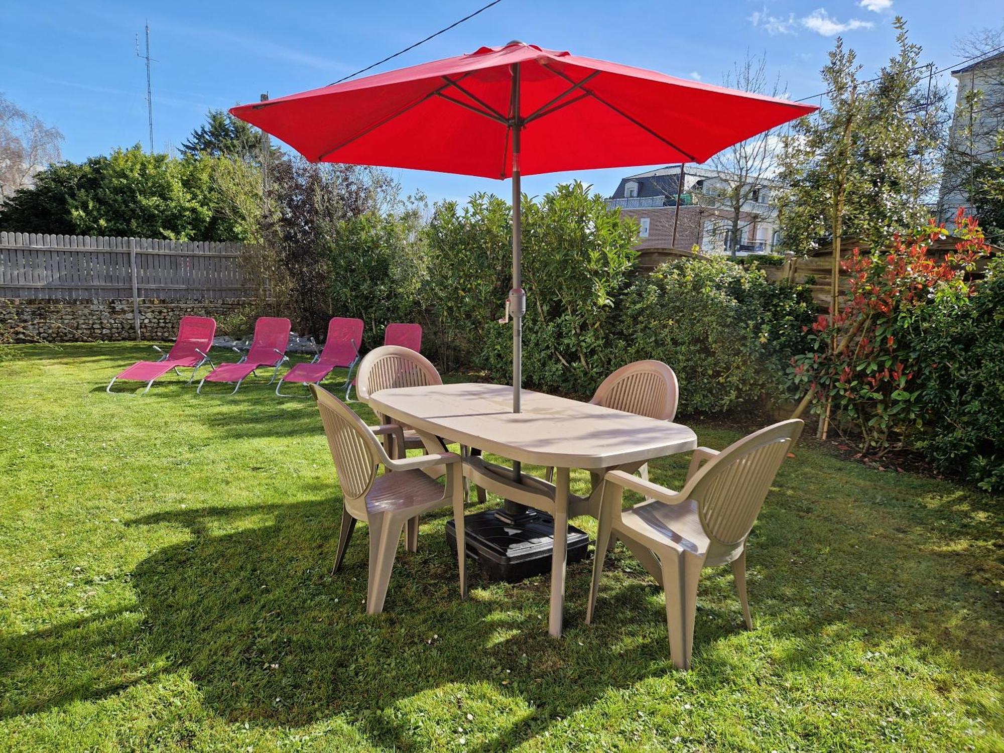 Villa Les Fougères à Honfleur Extérieur photo