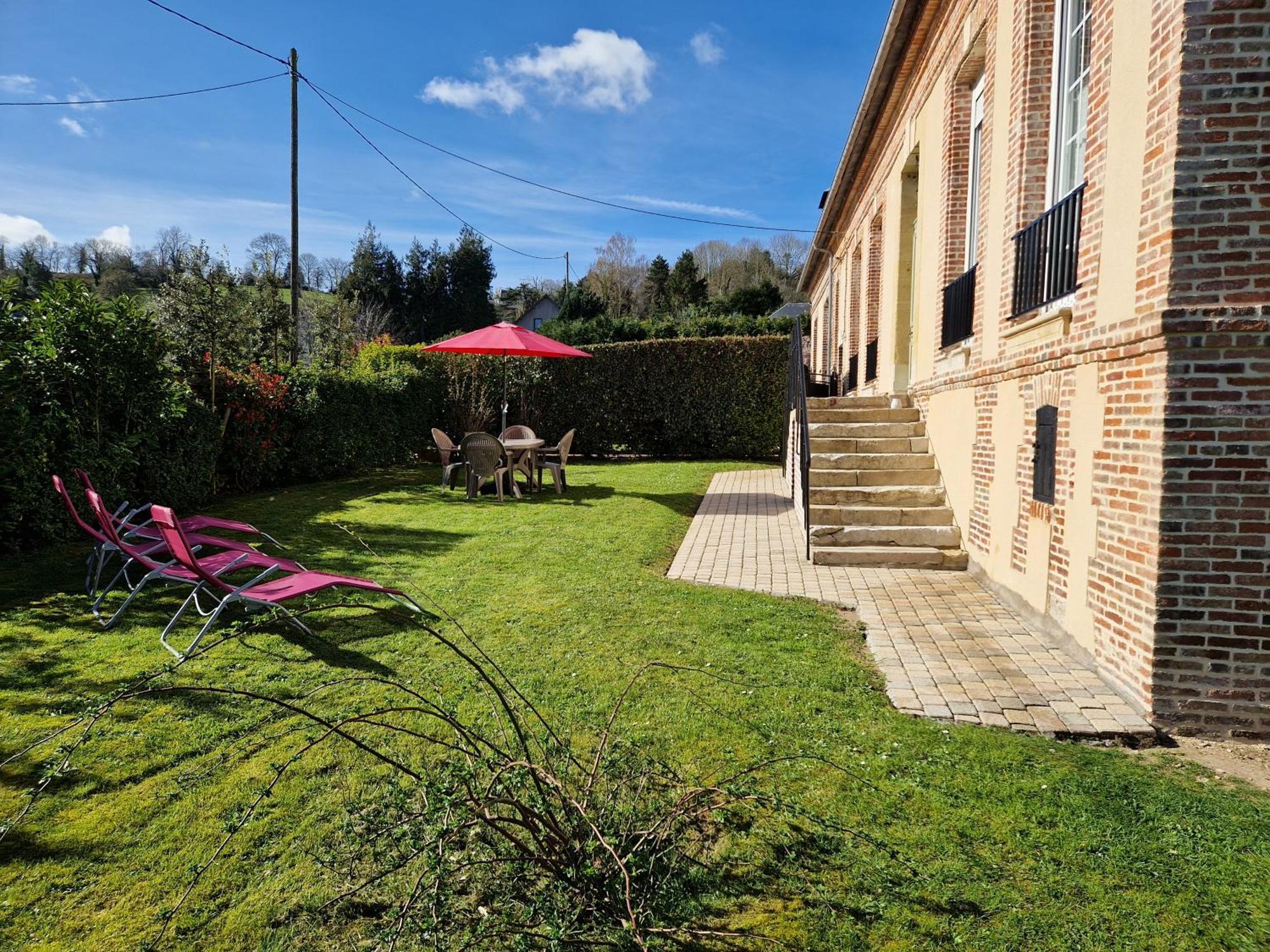Villa Les Fougères à Honfleur Extérieur photo