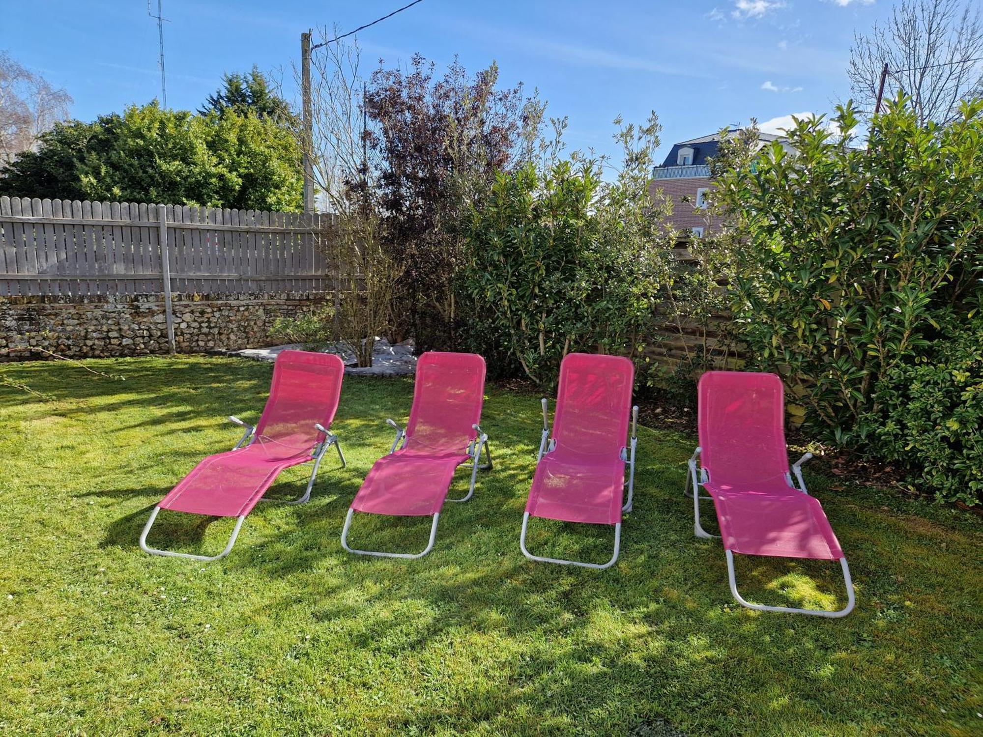 Villa Les Fougères à Honfleur Extérieur photo